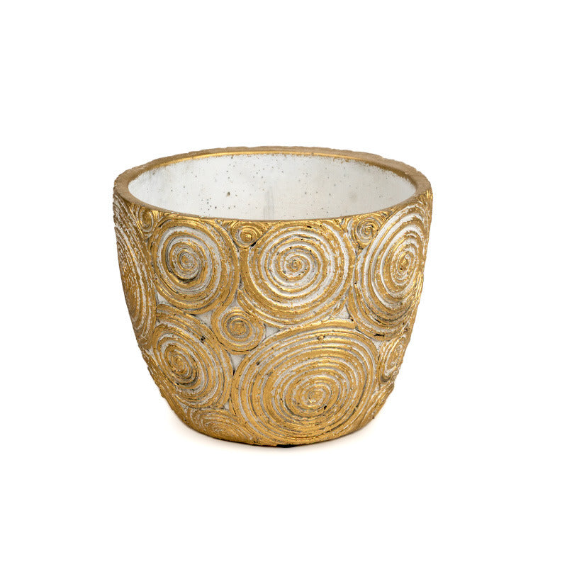 Circo Oala De Piatra Aur Antic 12X9,5Cm