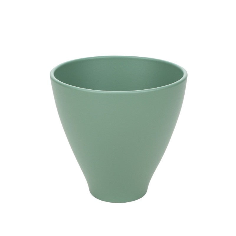 Vas Orhidee Mat Verde Salvie 15Cm