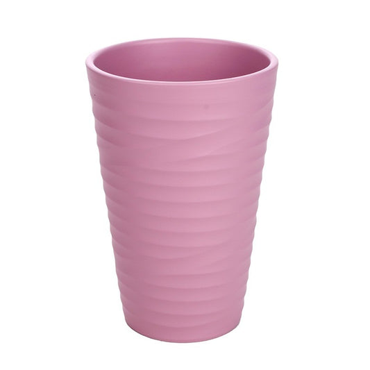 Vaza Cu Orhidee Wave Roz Mat 24Cm