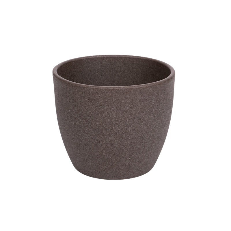 Base Struktur Oală Ceramică Mată Culoare Iaz 17Cm