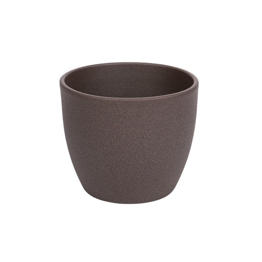 Base Struktur Oală Ceramică Mată Culoare Iaz 19Cm