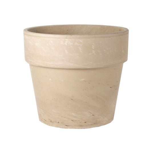 Ghiveci De Lut Calima Culoare Nisip 19Cm