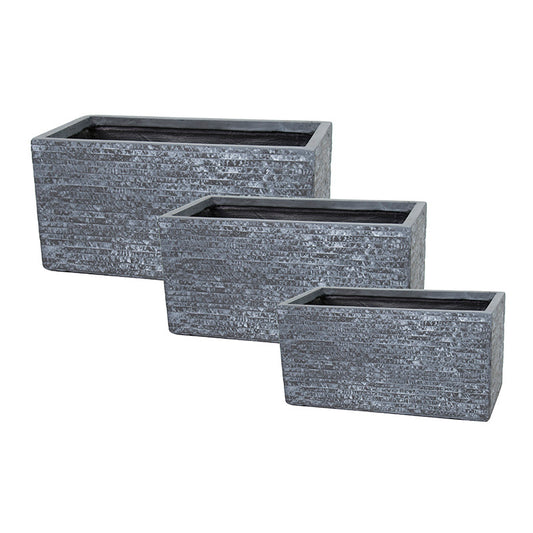 Ontario Tetra High Compozit Cutie Balcon Grafit 60X30X30-100X45X45Cm S3