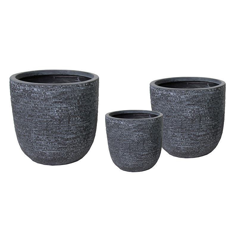 Ontario Suport Pentru Plante Compozit Clasic Grafit 25X25-39X38Cm S3