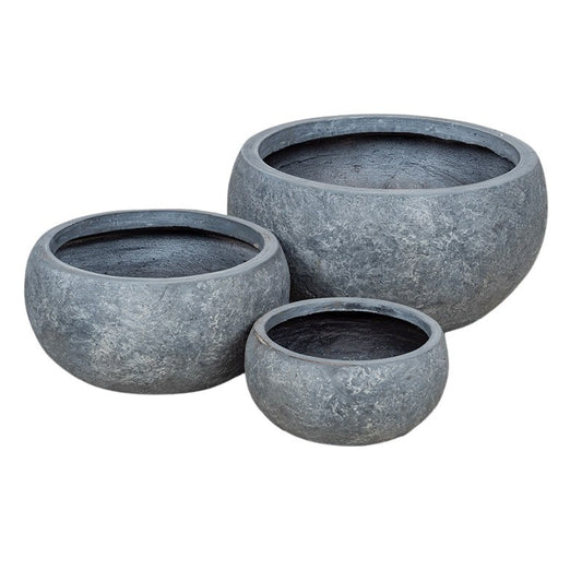 Alberta Greta Ghiveci Compozit Gri 31X15,1-56X28Cm S3