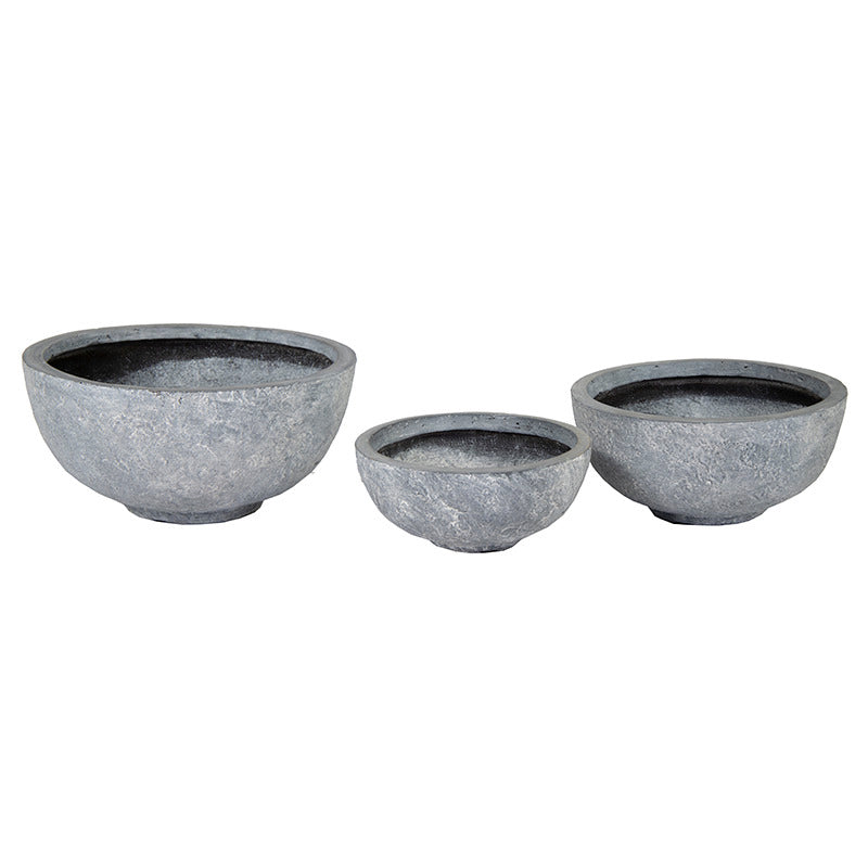 Alberta Rita Ghiveci Compozit Gri 36X16,5-55X27Cm S3