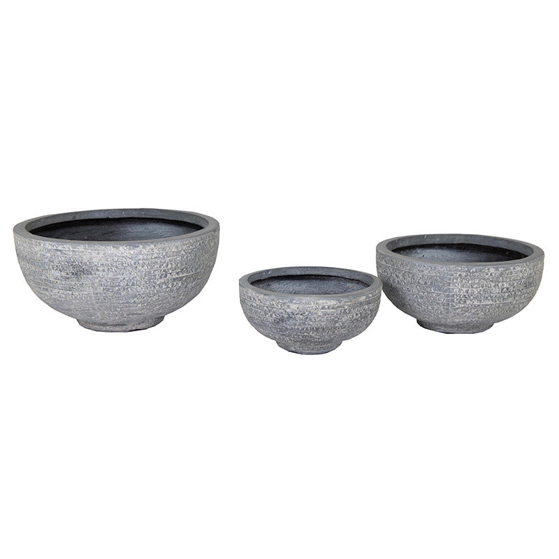 Ontario Rita Ghiveci Compozit Gri 36X16,5-55X27Cm S3