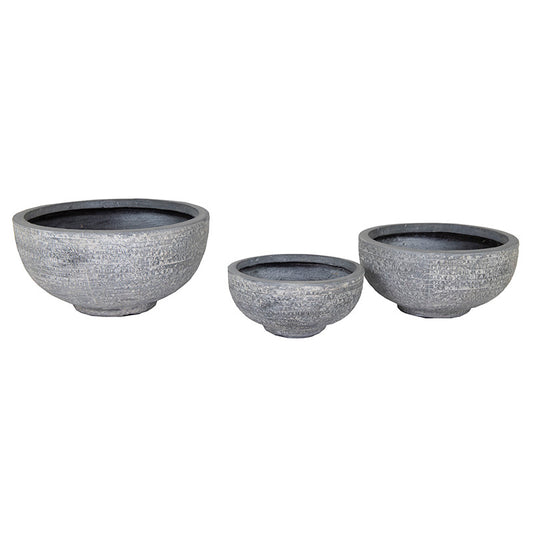 Ontario Rita Ghiveci Compozit Gri 36X16,5-55X27Cm S3