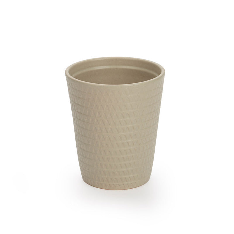 Vaza Pentru Orhidee Abyss Verde Kaki Mat 13,5X16Cm