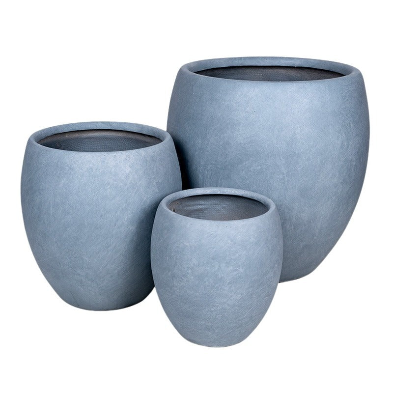 Atlanta Monica Compozit Suport Pentru Plante Set Gri 30X31-53X55Cm S/3