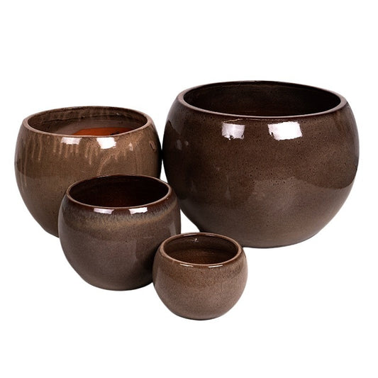 Singa Globe Set Suport Pentru Plante Din Ceramică Macchiato 24X16-56X40Cm S4
