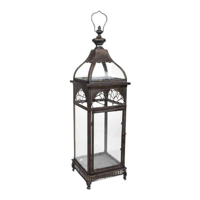 Felinar Metalic Bronz 25X25X80,5Cm