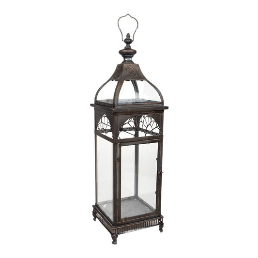 Felinar Metalic Bronz 25X25X80,5Cm