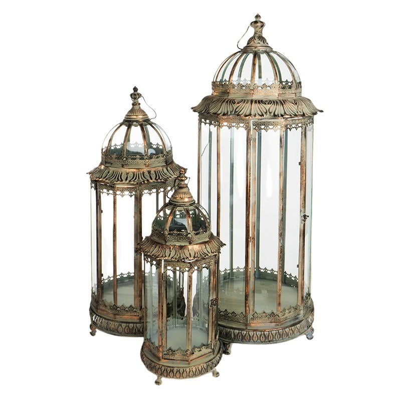 Set Lampă Metal Cupru 36X97Cm S/3