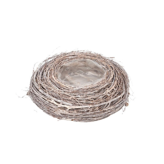 Ghiveci Din Răchită Atlin Gri Antic 29X8Cm