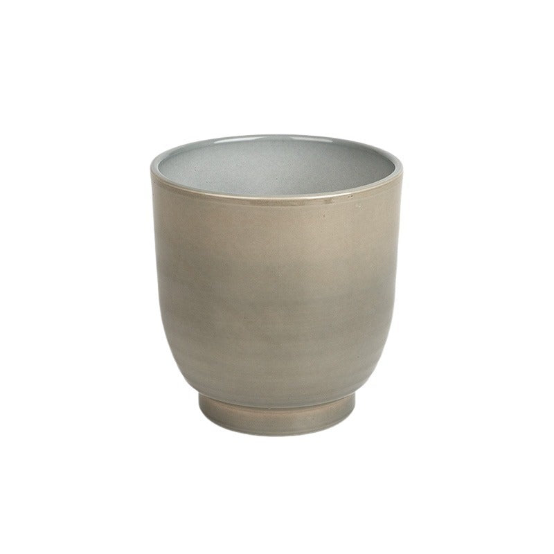 Vaza Intac Pentru Orhidee Lăcuită Verde Mușchi 13,5Cm