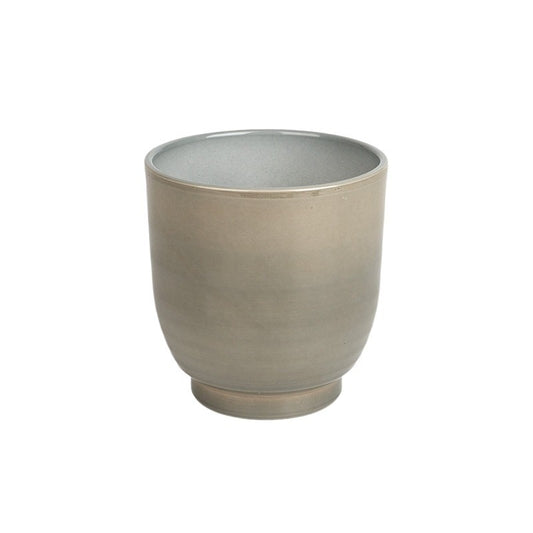 Vaza Intac Pentru Orhidee Lăcuită Verde Mușchi 13,5Cm