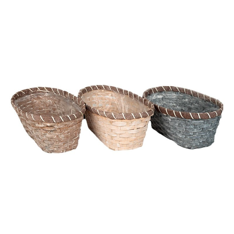 Bol Oval Quinn Din Bambus Mix 30X19,5X12,5Cm