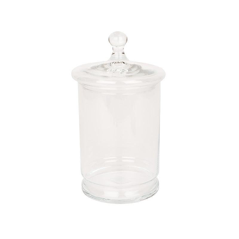 Castron De Sticlă Cu Capac 14X27Cm