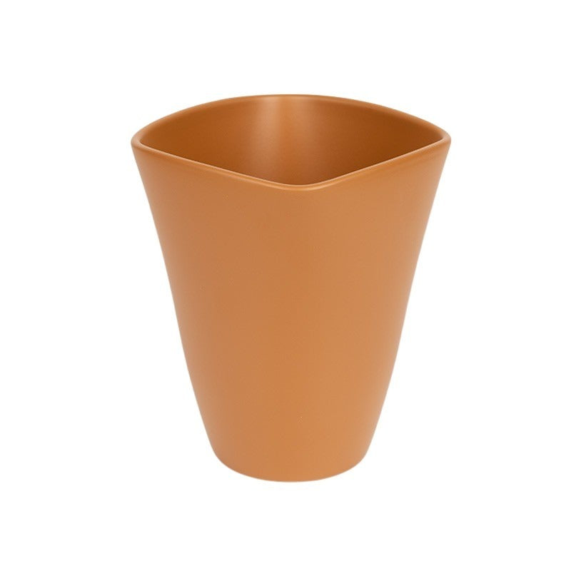 Vaza Pentru Orhidee Quatro Caramel Mat 14Cm