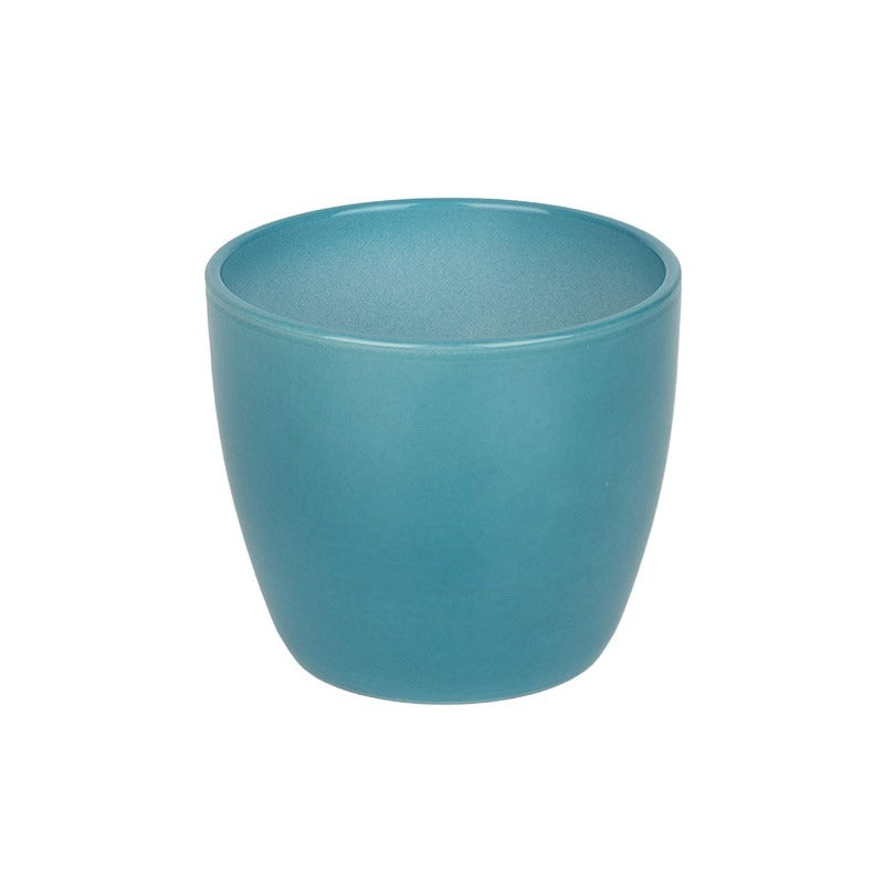 Base Oală Ceramică Lăcuită Turcoaz 15Cm