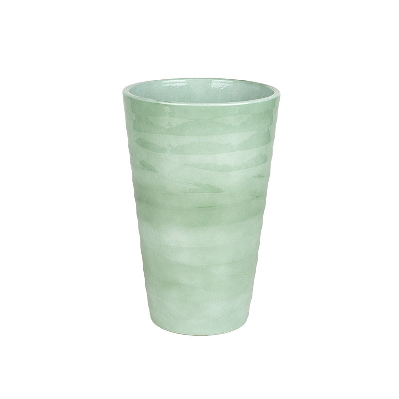 Vaza Pentru Orhidee Wave Verde Salvie Strălucitor 32Cm