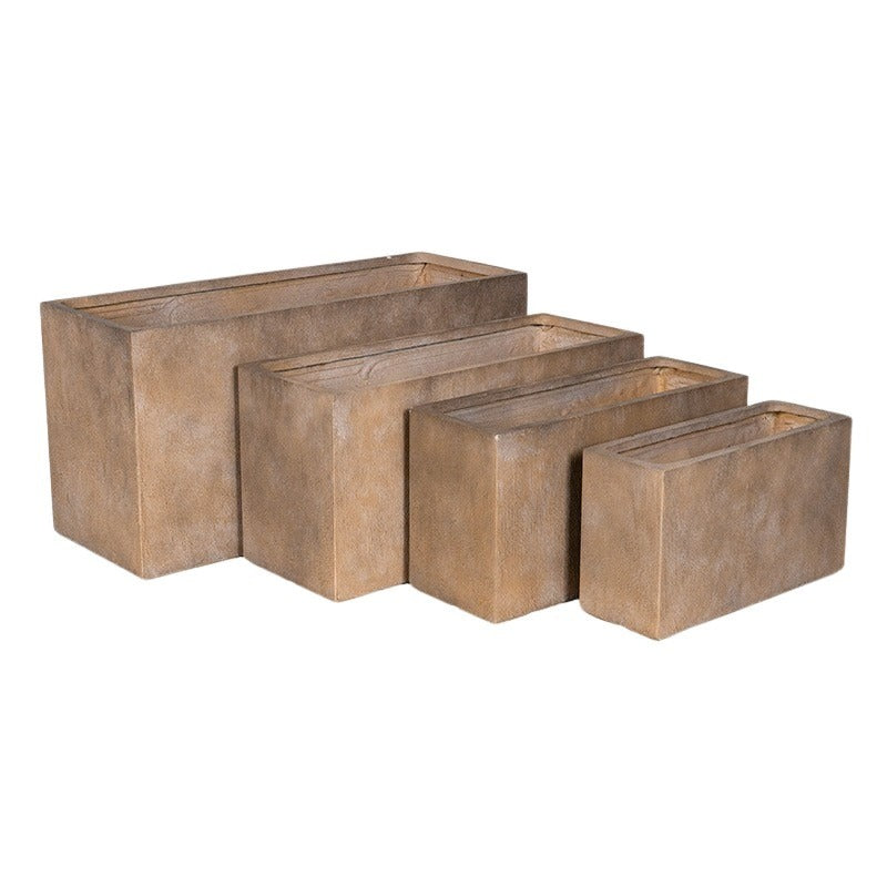 Yukon Tetra Grand Compozit Balcon Cutie Set Bej 60X21X35-110X40X55Cm S4