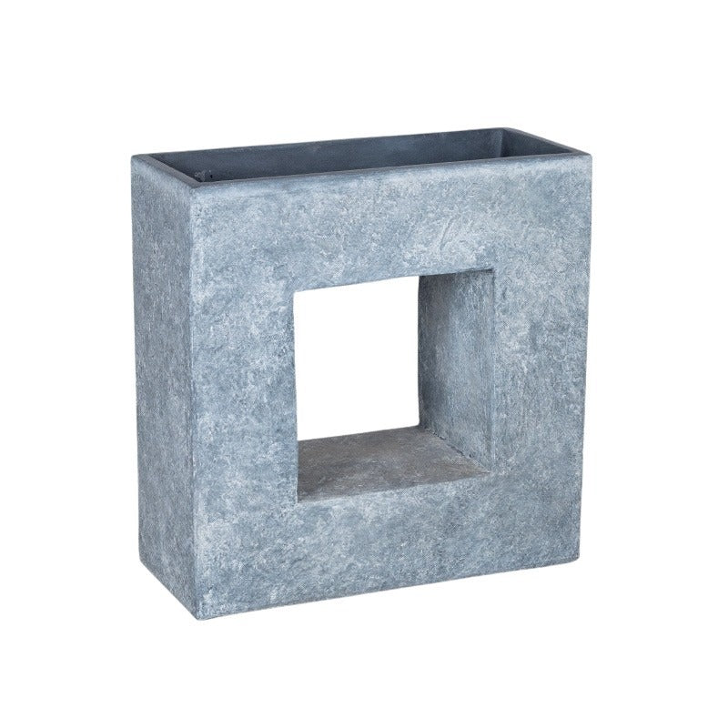Alberta Split Cube Divizor Compozit Ghiveci Gri 68X29X69Cm