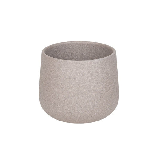 Moda Struktur Oală Ceramică Din Lut De Culoare Nisip 13Cm