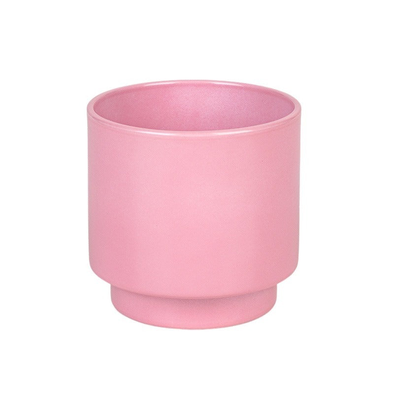Milo Vas Ceramic Roz Strălucitor 14Cm