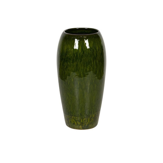 Vaza Ceramică Saxon Verde 30X61Cm