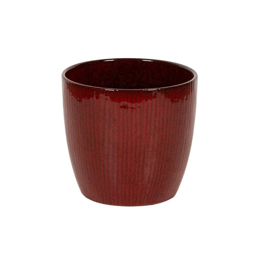 Hartley Vas Ceramic Roșu 31X28Cm