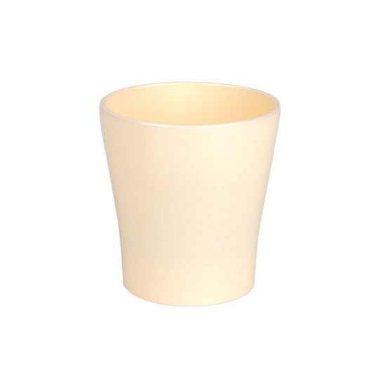 Mini Vaza Orhidee Culoare Unt 13X14Cm