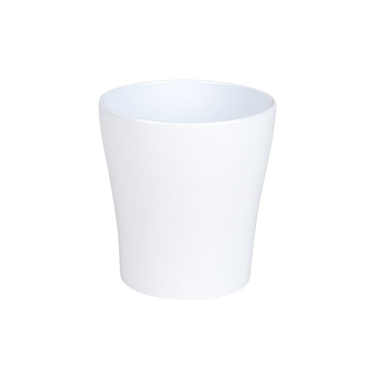 Mini Vaza Orhidee Alb 13X14Cm