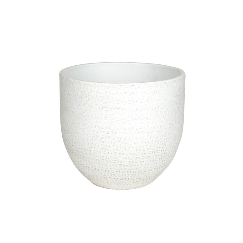 Amarante Vas Ceramic Alb 14X12Cm