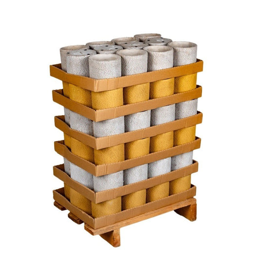 Leon Oală Ceramică Cu Model Crăpat Gri-Galben Mix Paletă 13,8X12,8Cm - 72Pcs